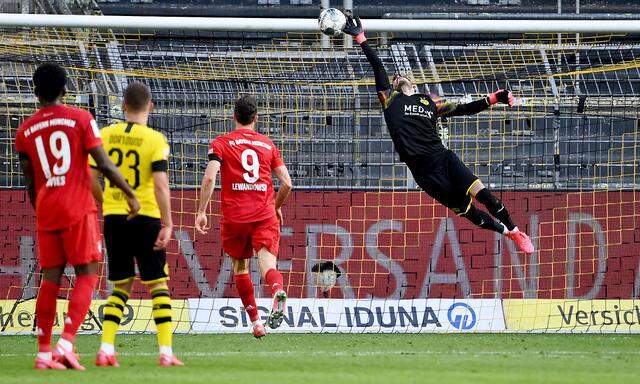 Dortmund-Keeper Roman Bürki konnte die Niederlage seiner Mannschaft nicht verhindern.