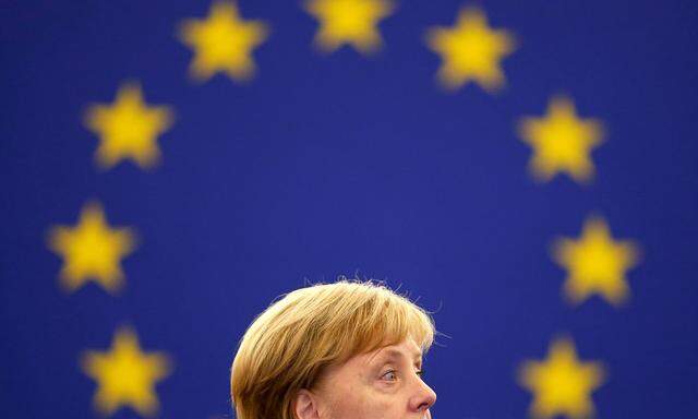 Angela Merkel ist die große Abwesende im EU-Wahlkampf. Wird sie Europa als Krisenmanagerin abhandenkommen?