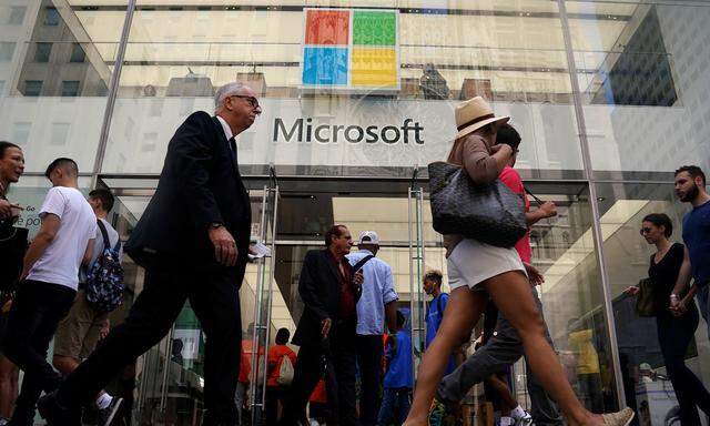 Microsoft ist wieder das teuerste Unternehmen der Welt