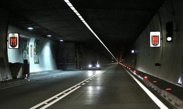 Archivbild: Der Arlberg-Straßentunnel