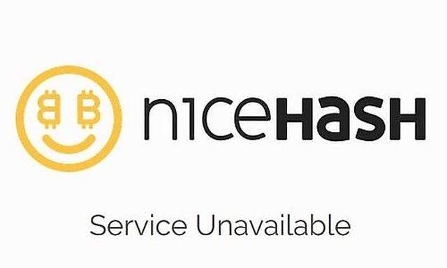 Die Webseite von NiceHash  ist nicht mehr erreichbar