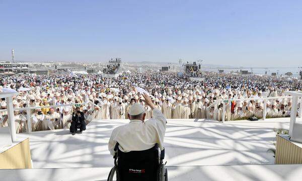 Papst Franziskus forderte die Teilnehmerinnen und Teilnehmer auf, die Freude der Tage von Lissabon mit nach Hause zu nehmen.