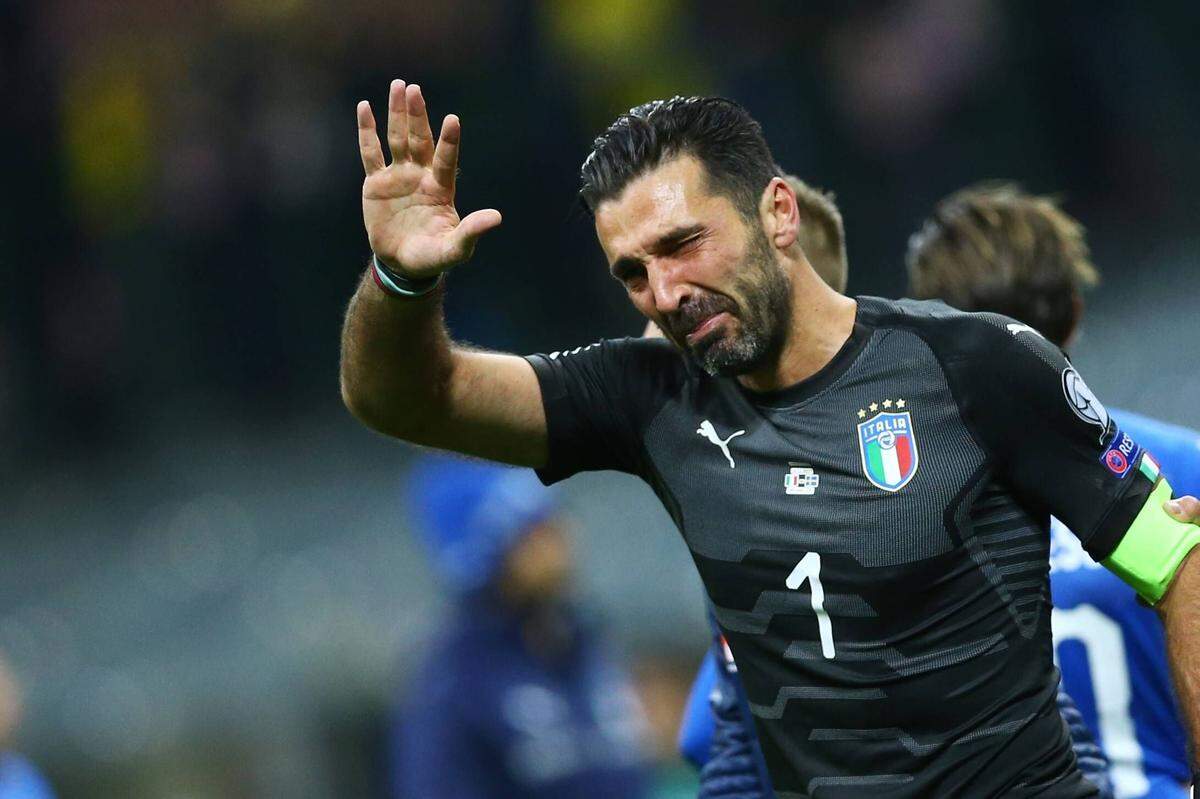 Italien verpasst zum ersten Mal seit 1958 eine WM. Und Gianluigi Buffon weint...