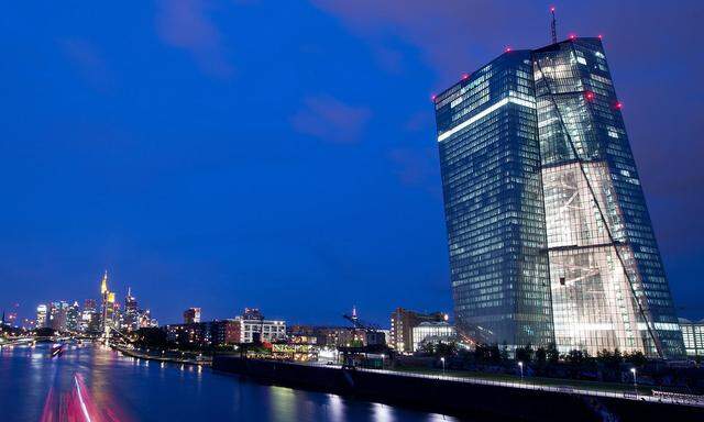 Das EZB-Gebäude in Frankfurt