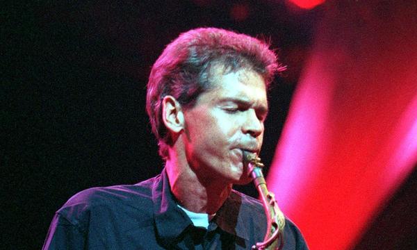 Der Saxophonist David Sanborn bei einem Konzert in der Wiener Stadthalle 1997 