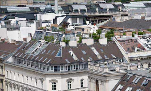Prestigeobjekt Dachgeschoßwohnung, hier am Ring in Wien.