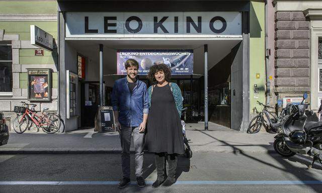 Seit einem Jahr führen Thomas Pacher und Tanja Helm die beiden Programmkinos Leokino und Cinematograph. 