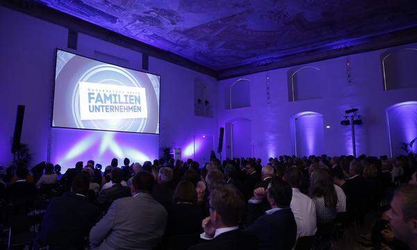 In der Aula der Wissenschaften wurden Österreichs beste Familienunternehmen ausgezeichnet.