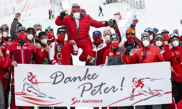 Verabschiedet wurde Peter Schröcksnadel heuer in Saalbach-Hinterglemm bereits, das Zepter aber hat er noch längst nicht aus der Hand gegeben.