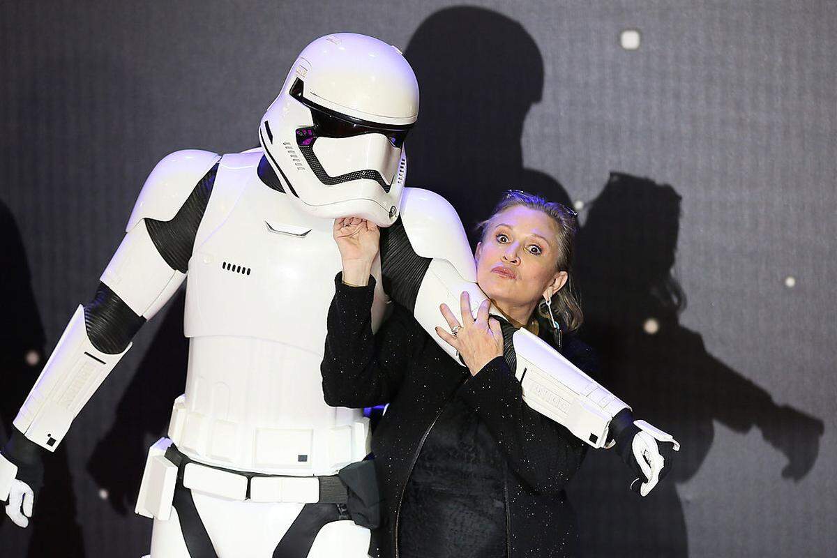 Nach dem Tod der US-Schauspielerin Carrie Fisher herrscht in Hollywood Trauer. Fisher, die vor allem als Prinzessin Leia in der "Star Wars"-Saga berühmt geworden war, starb am Dienstag im Alter von 60 Jahren.