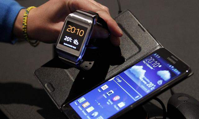 Samsung ist vor Apple mit seiner Smartwatch 