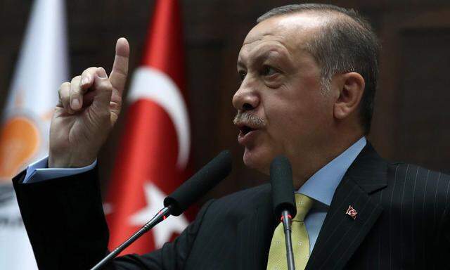 Der türkische Präsident, Recep Tayyip Erdoğan.