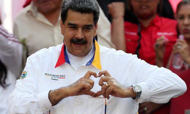 Venezuelas Machthaber Nicolas Maduro. 