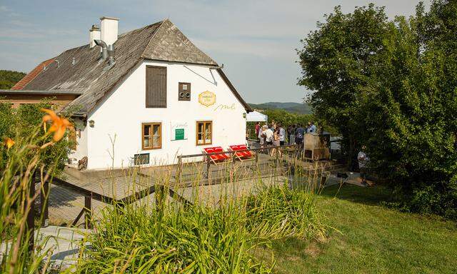 Meierei Mirli im Wienerwald.