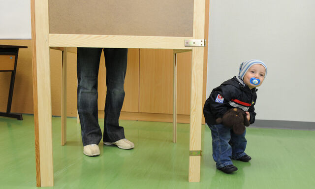 Symbolbild: Stimmabgabe 