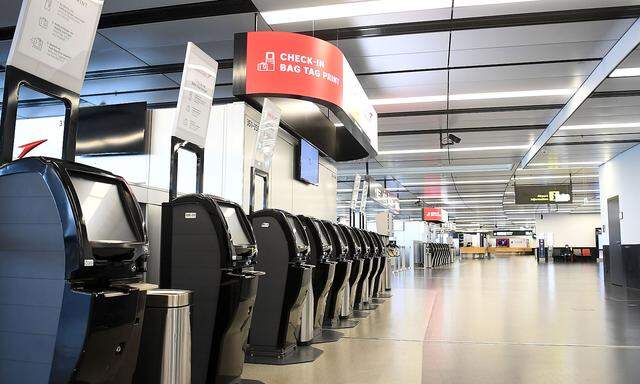 Wenig zu tun gibt es derzeit auch am Wiener Flughafen - was, wenn das so bleibt?