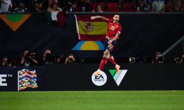 Volltreffer nach vier Minuten: Spanien hob mit Joselu ab.