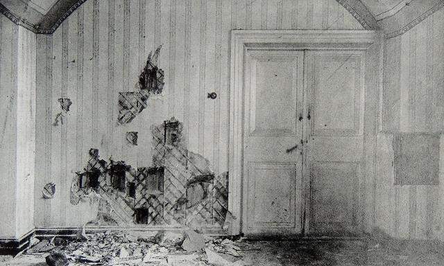 World War 1 The room where the imperial family and many of their servants were massacred on the ni