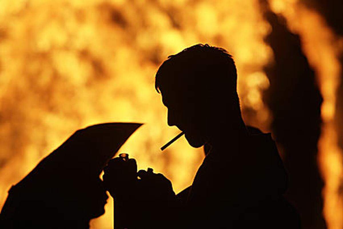"Moralisten versuchen vergeblich, dem Feuer das Rauchen abzugewöhnen."