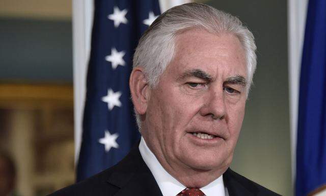 Außenminister Rex Tillerson