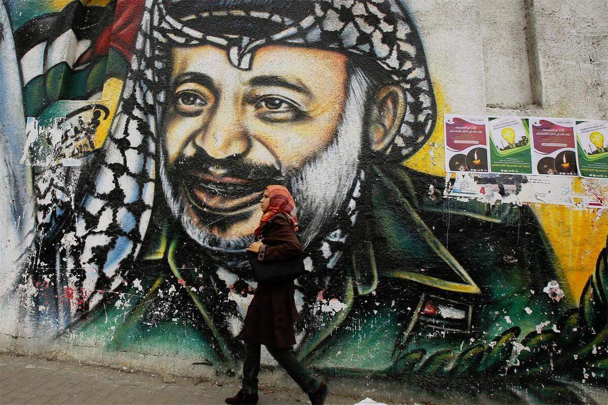 Yasser Arafat, charismatischer Palästinenserführer, ist seit fast neun Jahren tot. Noch vor vier Jahren trauerten mehr als 80 Prozent der Palästinenser ihrem "Führer", wie sie Arafat respektvoll nennen, hinterher.