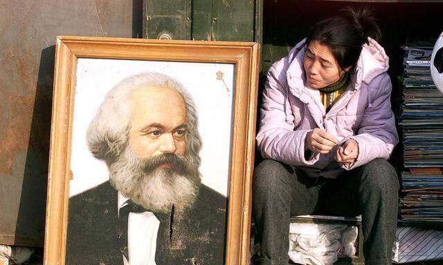 Chinas Staatsideologie beruht unter anderem auf den Lehren von Karl Marx.