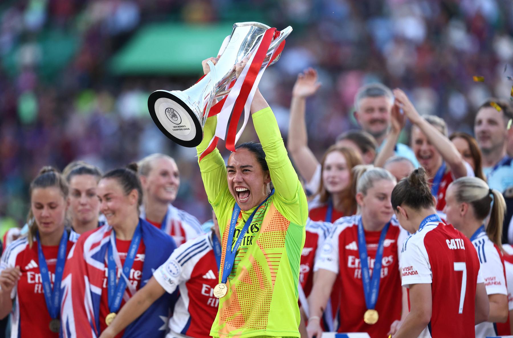 Zinsberger wins Champions League with Arsenal – Diepresse.com