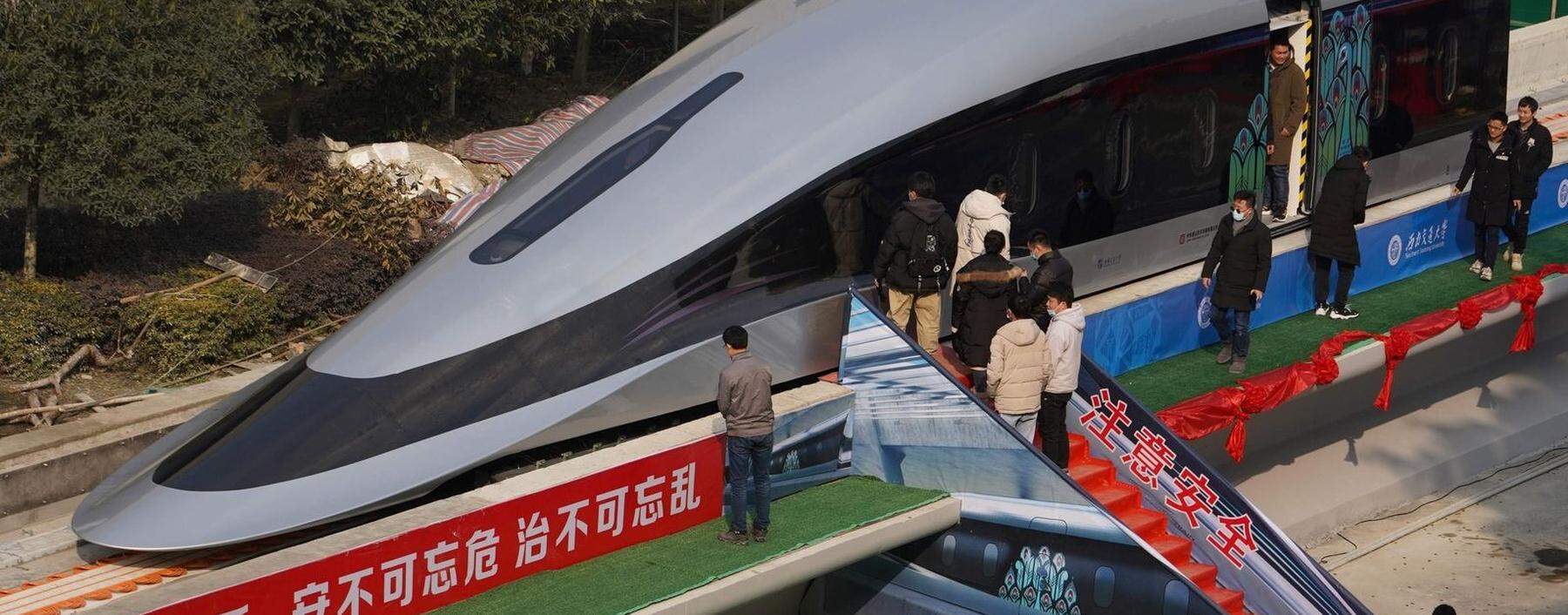 Die Konkurrenz kommt aus China: Ein Prototyp wurde bereits in Chengdu feierlich präsentiert. 