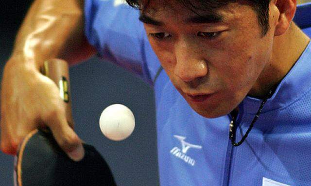 Koji Matsushita in einem normalen Match 2004