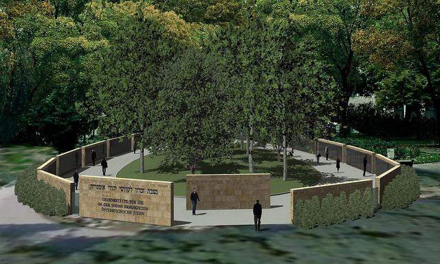 Eine Visualisierung des geplanten Denkmals