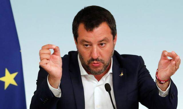 Matteo Salvini bringt das meiste Gewicht in die Rechtsallianz ein