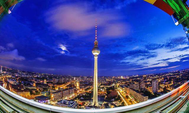 Berlin in der blauen Stunde
