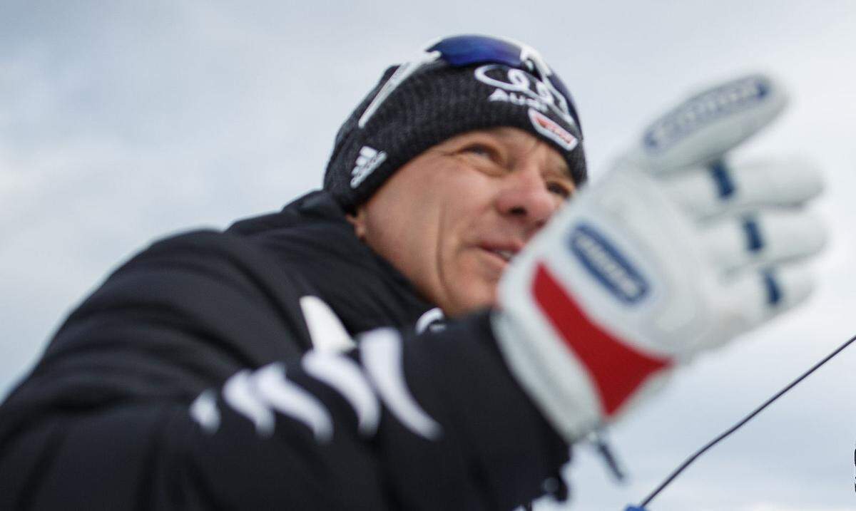 „Ich möchte es nicht negativ sehen, aber positiv kann ich auch nichts sehen.“ Deutschlands Alpindirektor Wolfgang Maier zum Abschneiden seiner deutschen Skifahrer.  
