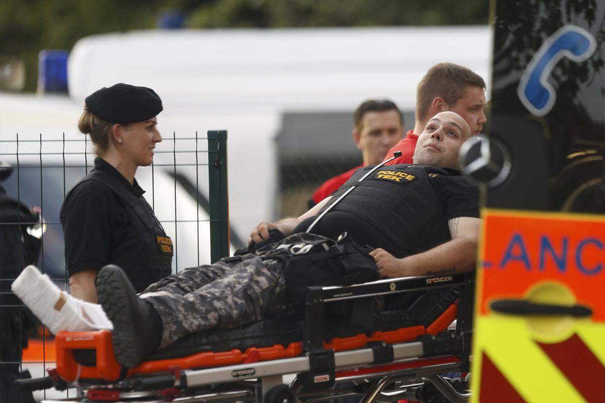 Dabei wurden 20 ungarische Polizisten und auch einige Flüchtlinge verletzt.