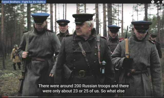  Ein provokantes Nato-Video über die baltischen ''Waldbrüder''