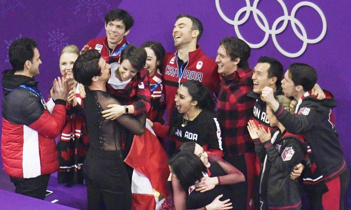 Eiskunstlauf, Team Kanada