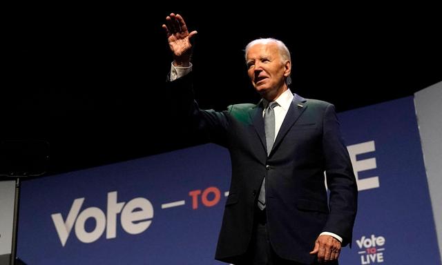 Joe Biden im Wahlkampf in Las Vegas.