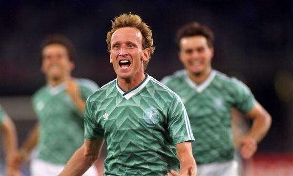 Andreas Brehme bei der WM 1990. 
