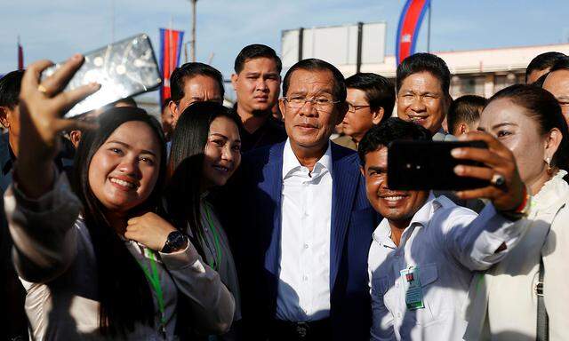 Hun Sen regiert seit Mitte der 80er in Kambodscha