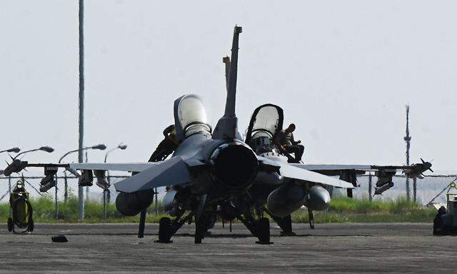 Archivbild: F-16 der USA auf den Philippinen.