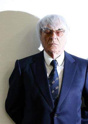 Formula One Chief Executive Ecclestone arrives back in courtroom after an ajournment at regional court in Munich