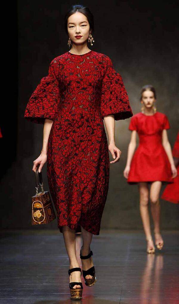 Mailand FW 13/14: Dolce &amp; Gabbana