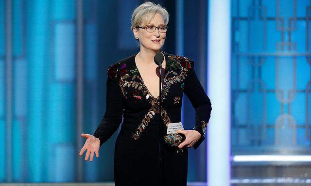 Meryl Streep wurde für ihr Lebenswerk ausgezeichnet.
