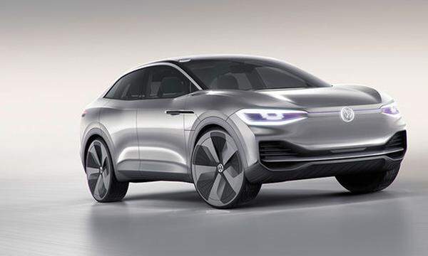 VW I.D. Crozz Auch die absatzstärkste Marke des Volkswagen Konzerns, VW, zeigte in Shanghai ein elektrisches SUV-Coupé namens I.D. Crozz.