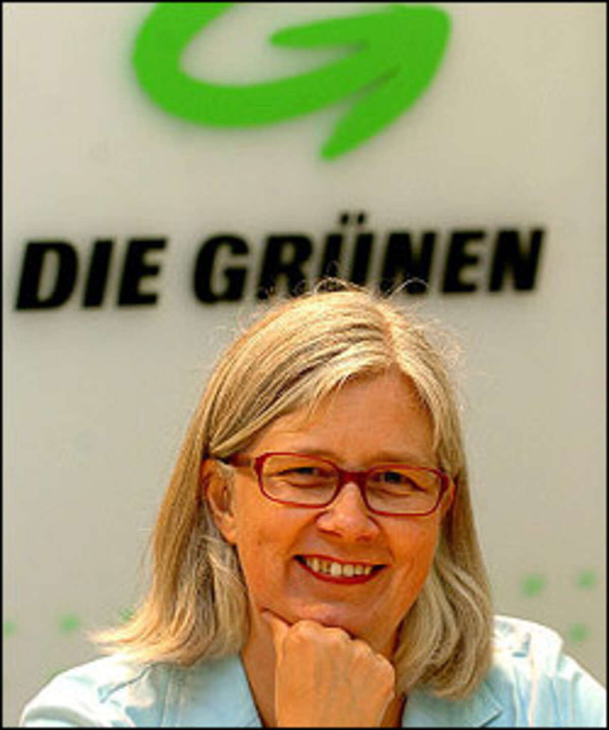 "Das beste Ergebnis in der grünen Geschichte."Man werde über zehn Prozent kommen, meinte die grüne Bundesgeschäftsführerin Michael Sburny.