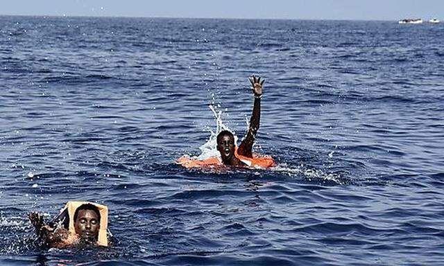 Wer aus dem Mittelmeer gefischt wird, hat es praktisch nach Europa geschafft.