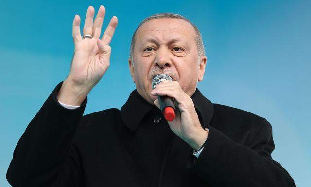 Der türkische Präsident Erdoğan