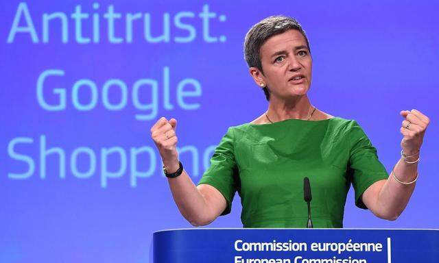 Margrethe Vestager verkündete diese Woche eine Milliardenstrafe gegen den Internetkonzern Google. 