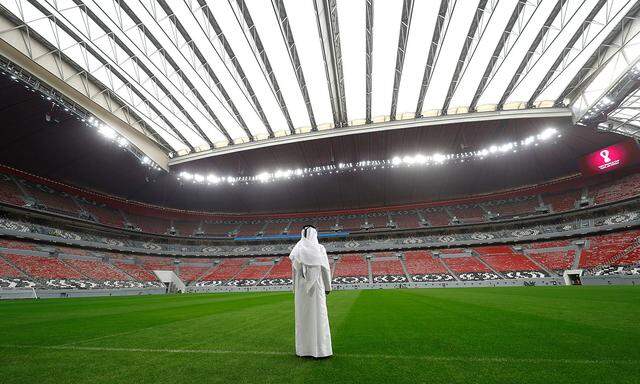 Im 60.000 Zuschauer fassenden Al-Bayt-Stadion wird am 21. November 2022 die WM eröffnet.