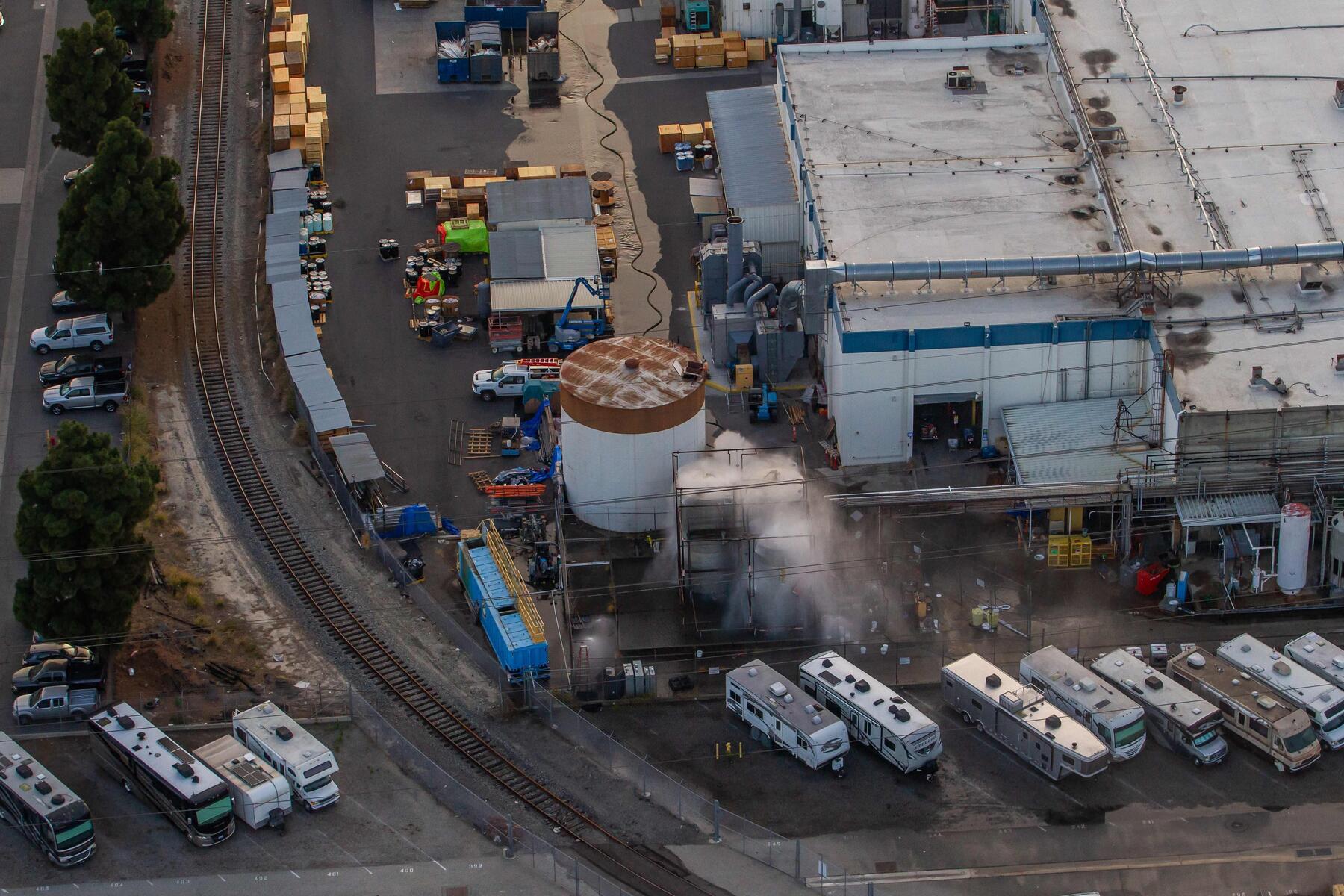 Tank erhitzt sich weiter: In Kalifornien droht ein schweres Chemieunglück